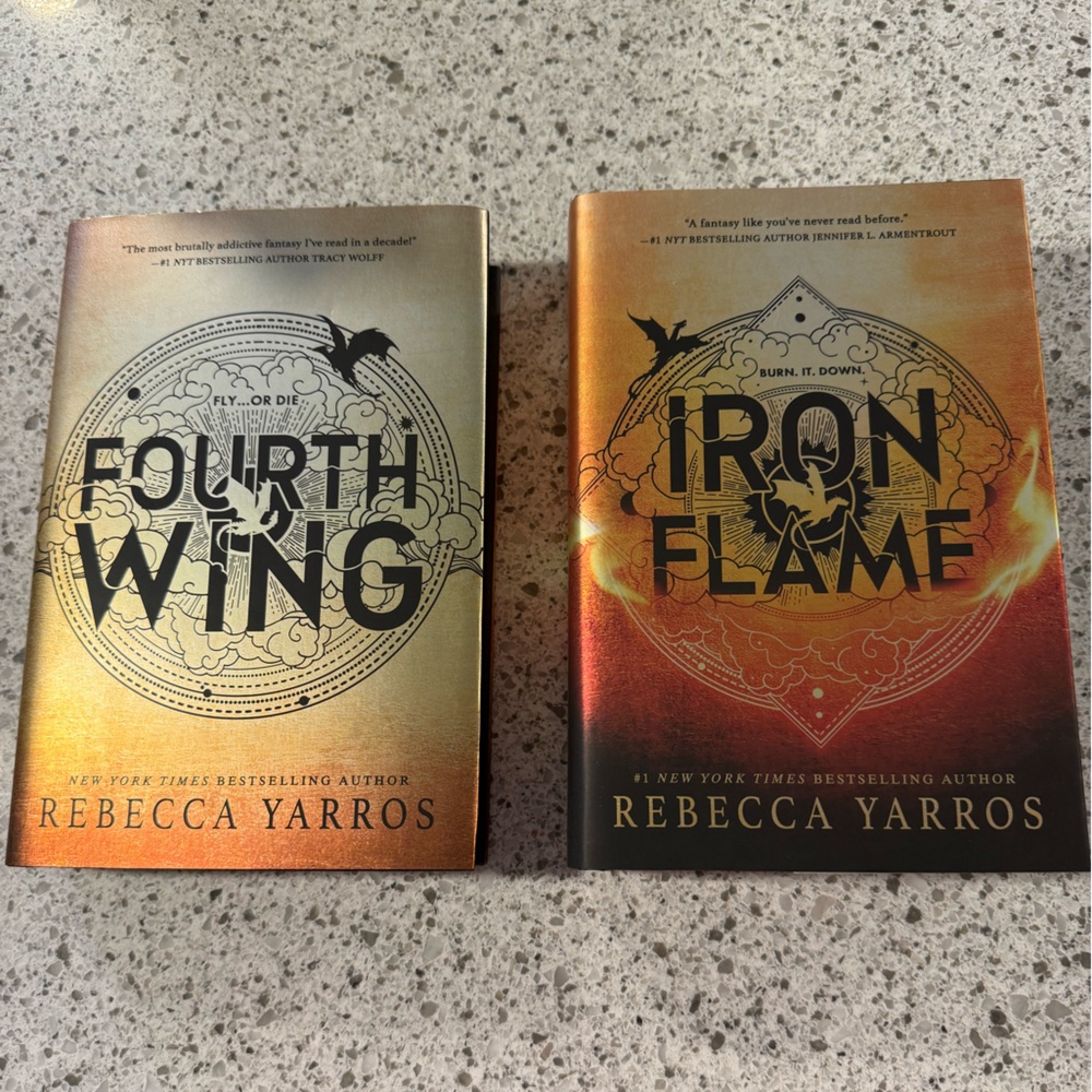 Book Set - Fourth Wing & Iron Flame